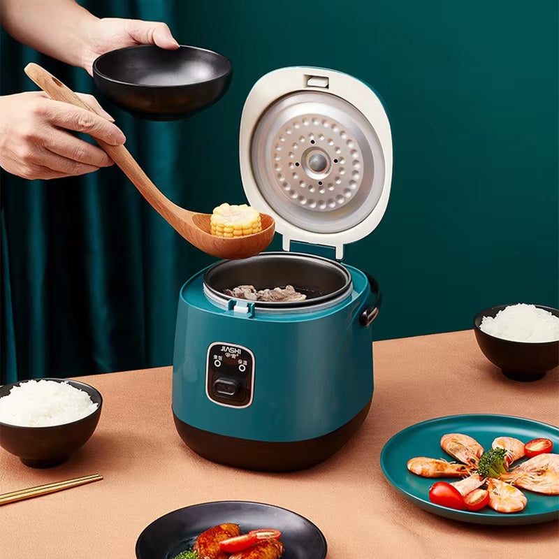 1.2L Rice Cooker Multi-Function Single Electric Mini Rice Cooker Non-Stick Household Small Cooking Machine Make Porridge Soup