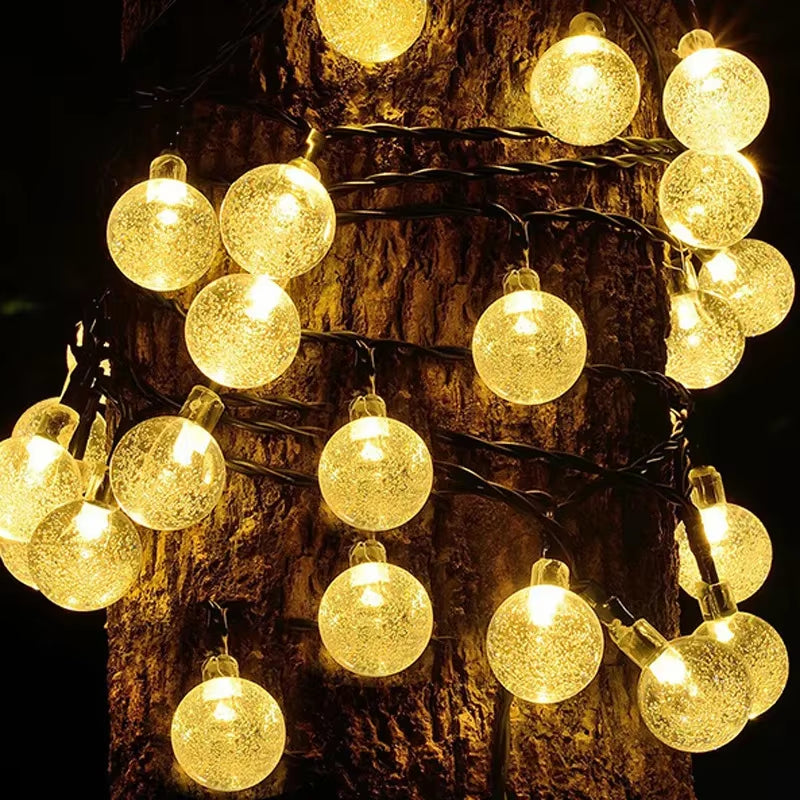 String Light Solar 100 Leds Fairy Lights Outdoor Garden Wedding Decoration Lamp 12M/13M IP65 Waterproof Garland Furniture Light