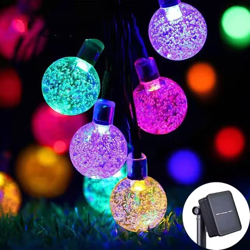 String Light Solar 100 Leds Fairy Lights Outdoor Garden Wedding Decoration Lamp 12M/13M IP65 Waterproof Garland Furniture Light