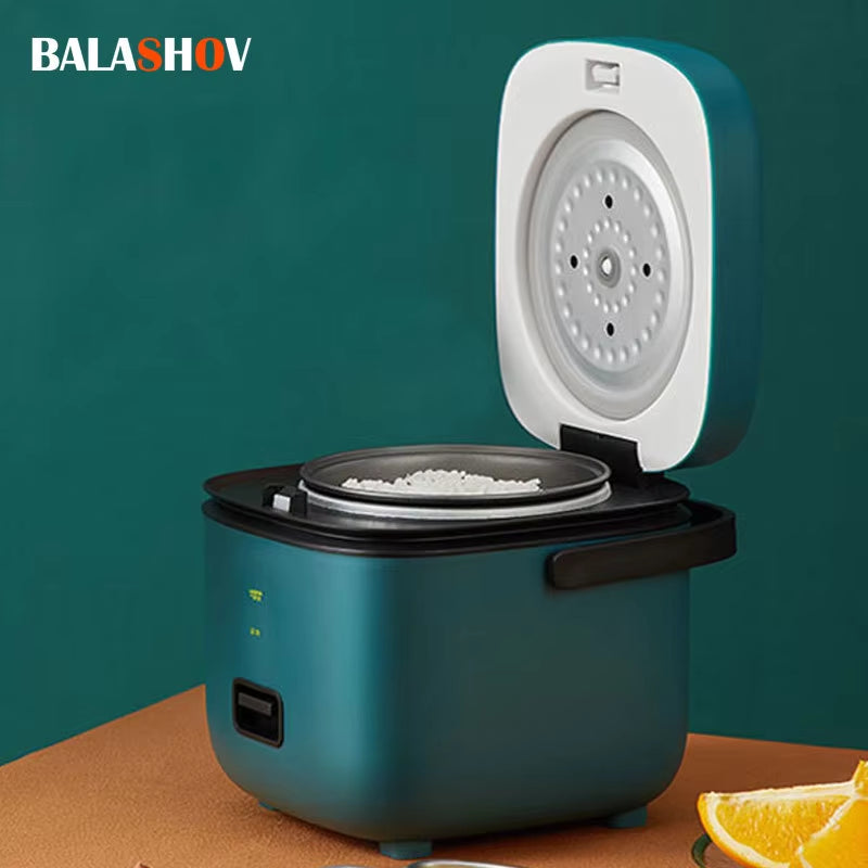 1.2 L Mini Rice Cooker Multi-Function 1-2 People Electric Rice Cooker Non-Stick Household Student Dormitory Small Cooking Tools