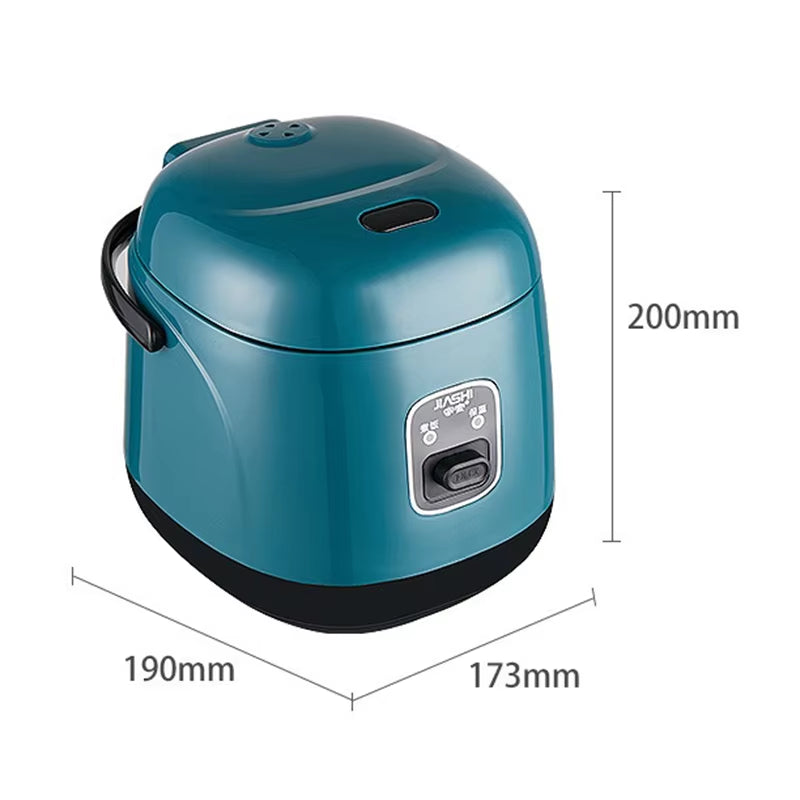 1.2L Rice Cooker Multi-Function Single Electric Mini Rice Cooker Non-Stick Household Small Cooking Machine Make Porridge Soup