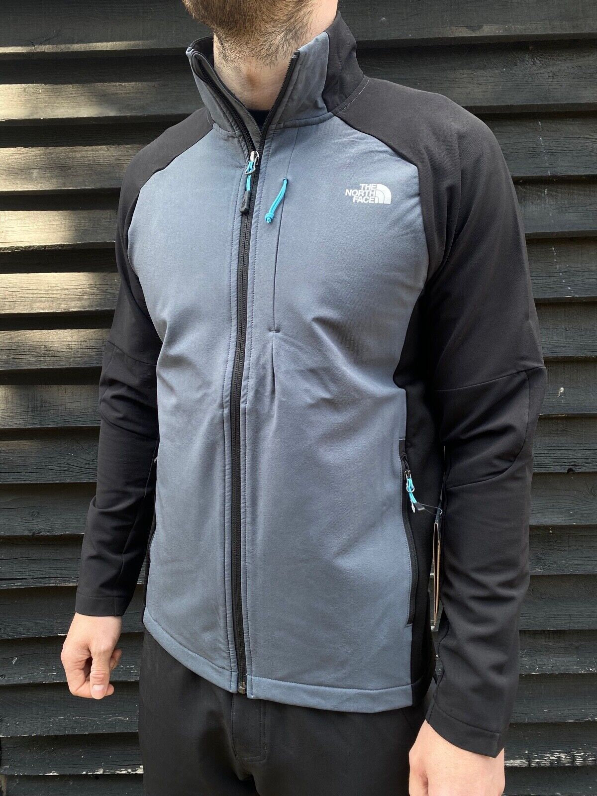 The North Face Men’s Outdoor Full Zip Hybrid Jacket in Vanadis Grey