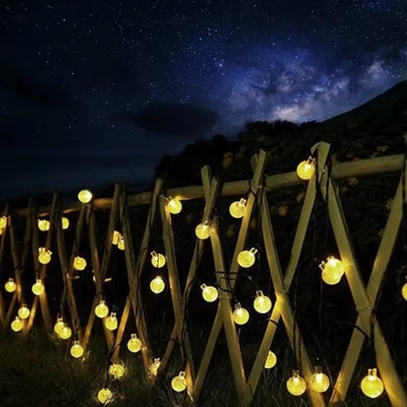 String Light Solar 100 Leds Fairy Lights Outdoor Garden Wedding Decoration Lamp 12M/13M IP65 Waterproof Garland Furniture Light