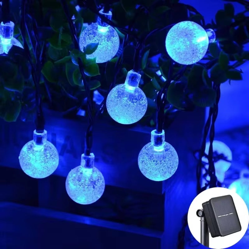 String Light Solar 100 Leds Fairy Lights Outdoor Garden Wedding Decoration Lamp 12M/13M IP65 Waterproof Garland Furniture Light