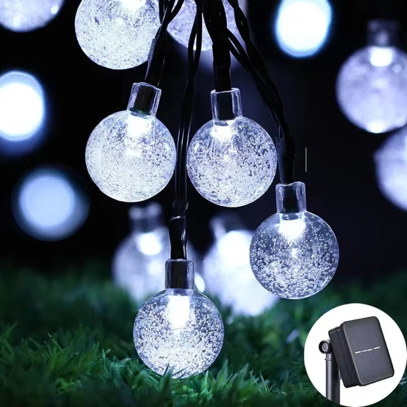 String Light Solar 100 Leds Fairy Lights Outdoor Garden Wedding Decoration Lamp 12M/13M IP65 Waterproof Garland Furniture Light