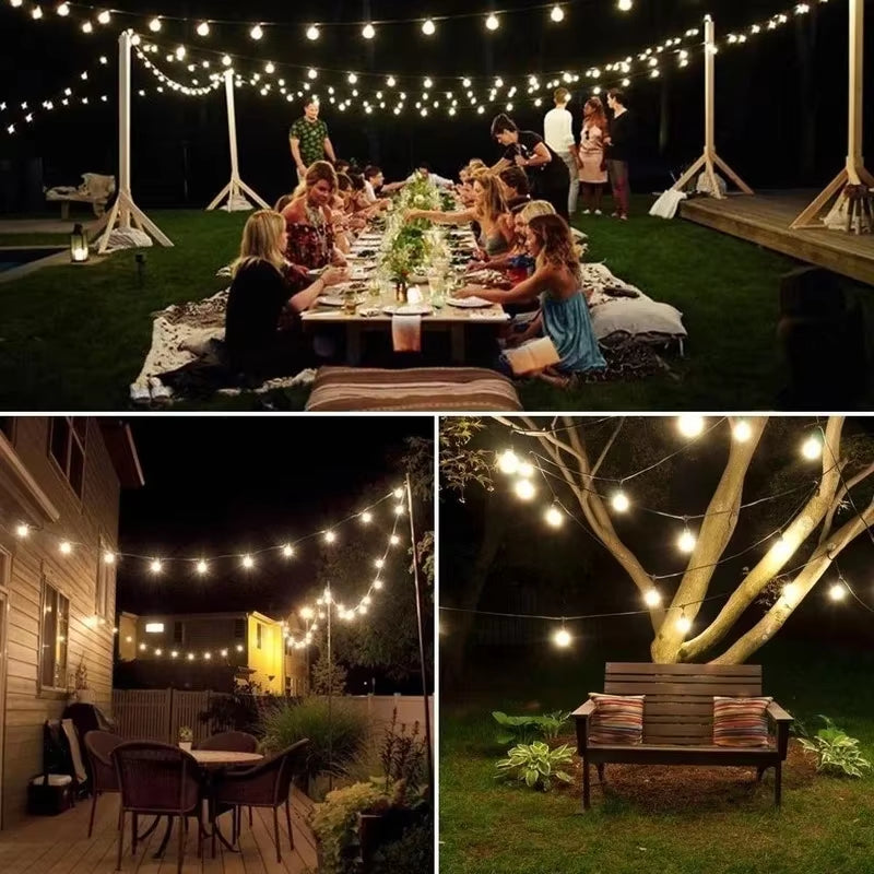 String Light Solar 100 Leds Fairy Lights Outdoor Garden Wedding Decoration Lamp 12M/13M IP65 Waterproof Garland Furniture Light