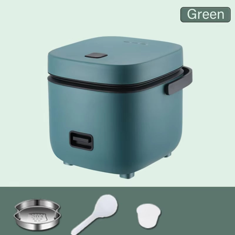 1.2 L Mini Rice Cooker Multi-Function 1-2 People Electric Rice Cooker Non-Stick Household Student Dormitory Small Cooking Tools